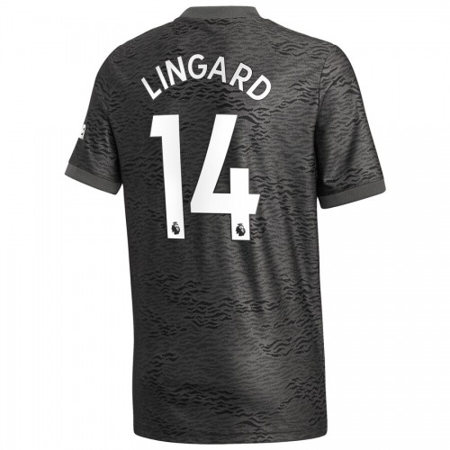 Manchester United Fodboldtrøjer Jesse Lingard 14 Udebanesæt 2020/21 Kort ærmer Manchester United Fodboldtrøjer Jesse Lingard 14 Udebanesæt 2020/21 Kort ærmer